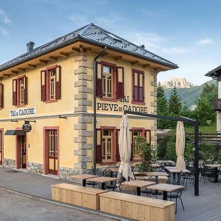 Alla Stazion Locanda Nelle Dolomiti Pieve di Cadore Eksteriør bilde