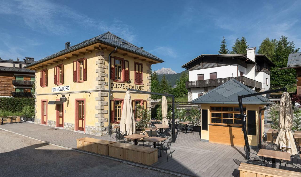 Alla Stazion Locanda Nelle Dolomiti Pieve di Cadore Eksteriør bilde