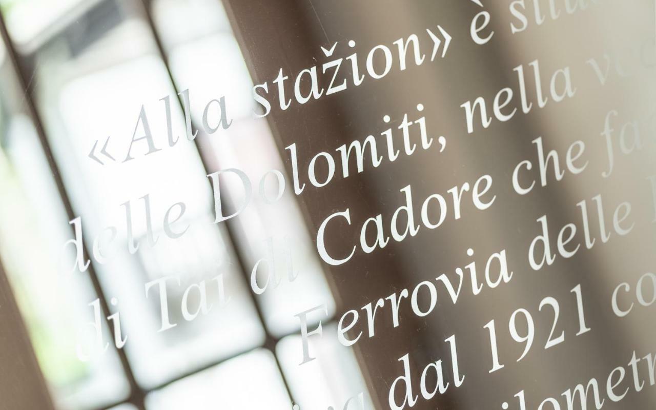 Alla Stazion Locanda Nelle Dolomiti Pieve di Cadore Eksteriør bilde