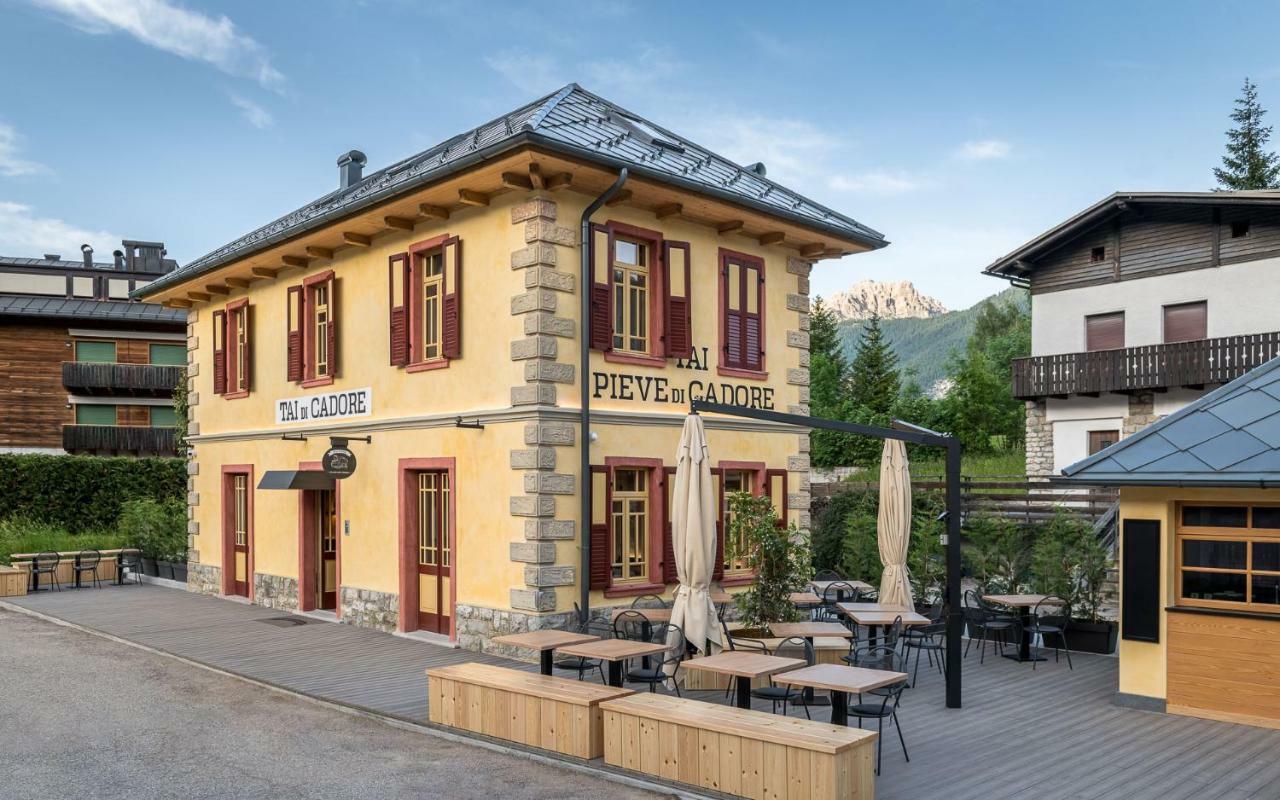 Alla Stazion Locanda Nelle Dolomiti Pieve di Cadore Eksteriør bilde