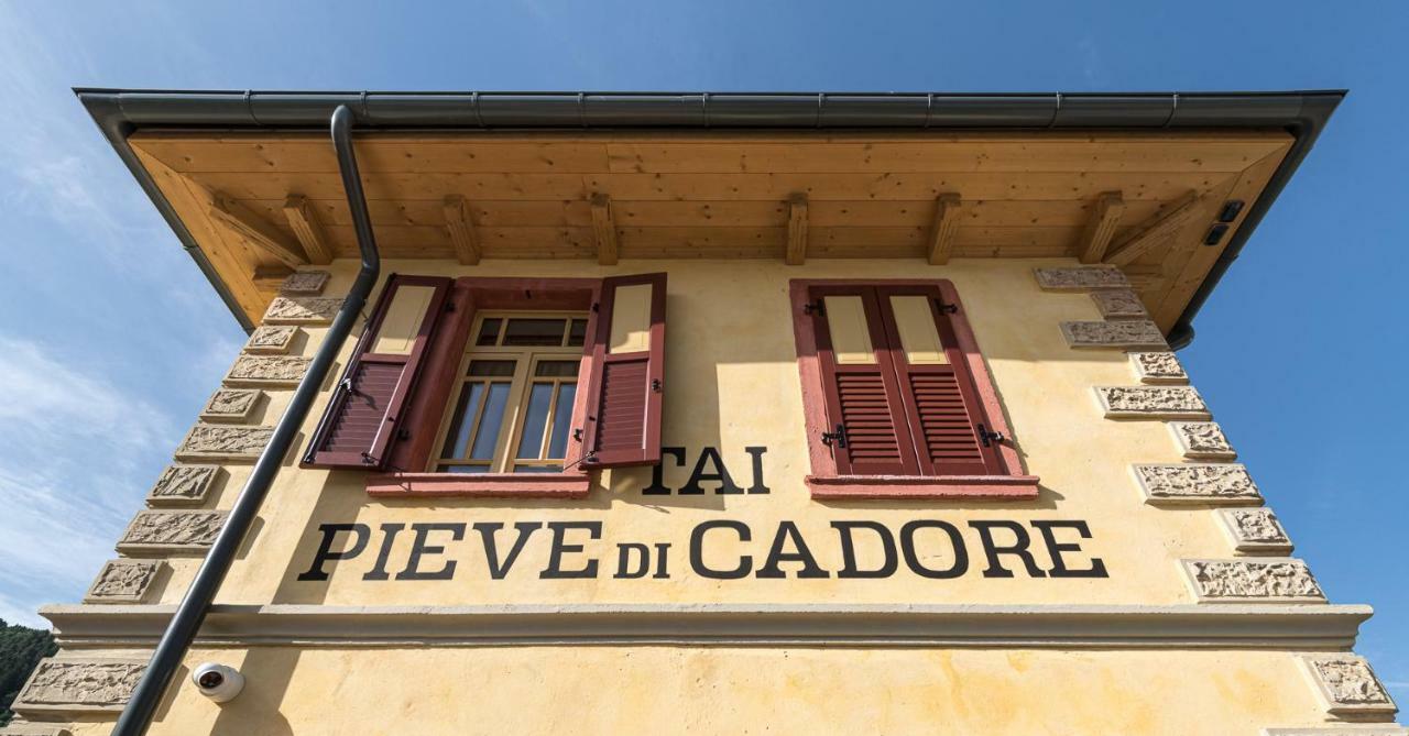 Alla Stazion Locanda Nelle Dolomiti Pieve di Cadore Eksteriør bilde